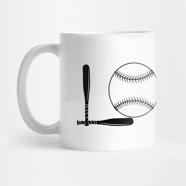 Baseball/Softball Love by KayBee Gift Shop